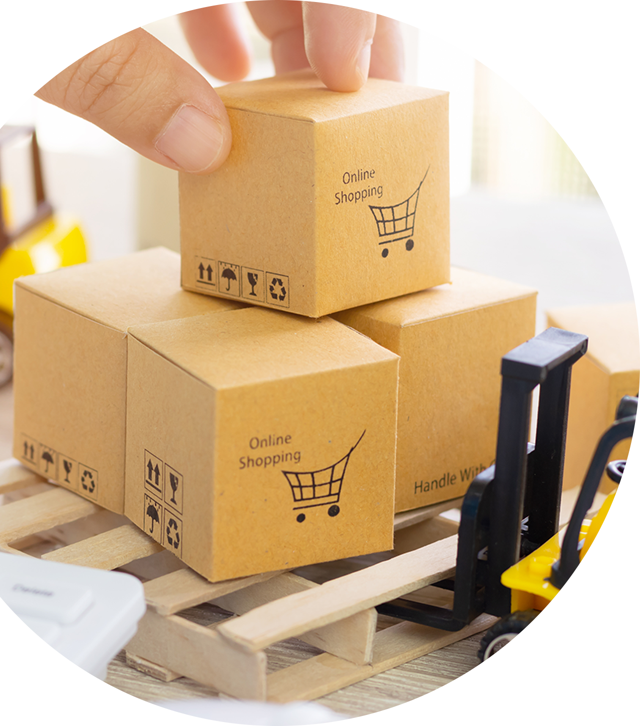 EC物流事業部門「人と人を繋ぐ『物』を情熱を持って大切にします！！！」